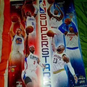 NBA 2016 SUPERSTARS POSTER